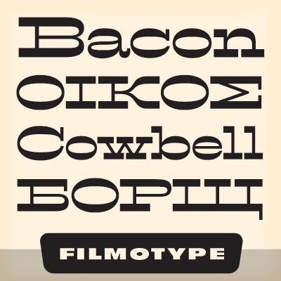 Download Filmotype Western font (typeface)