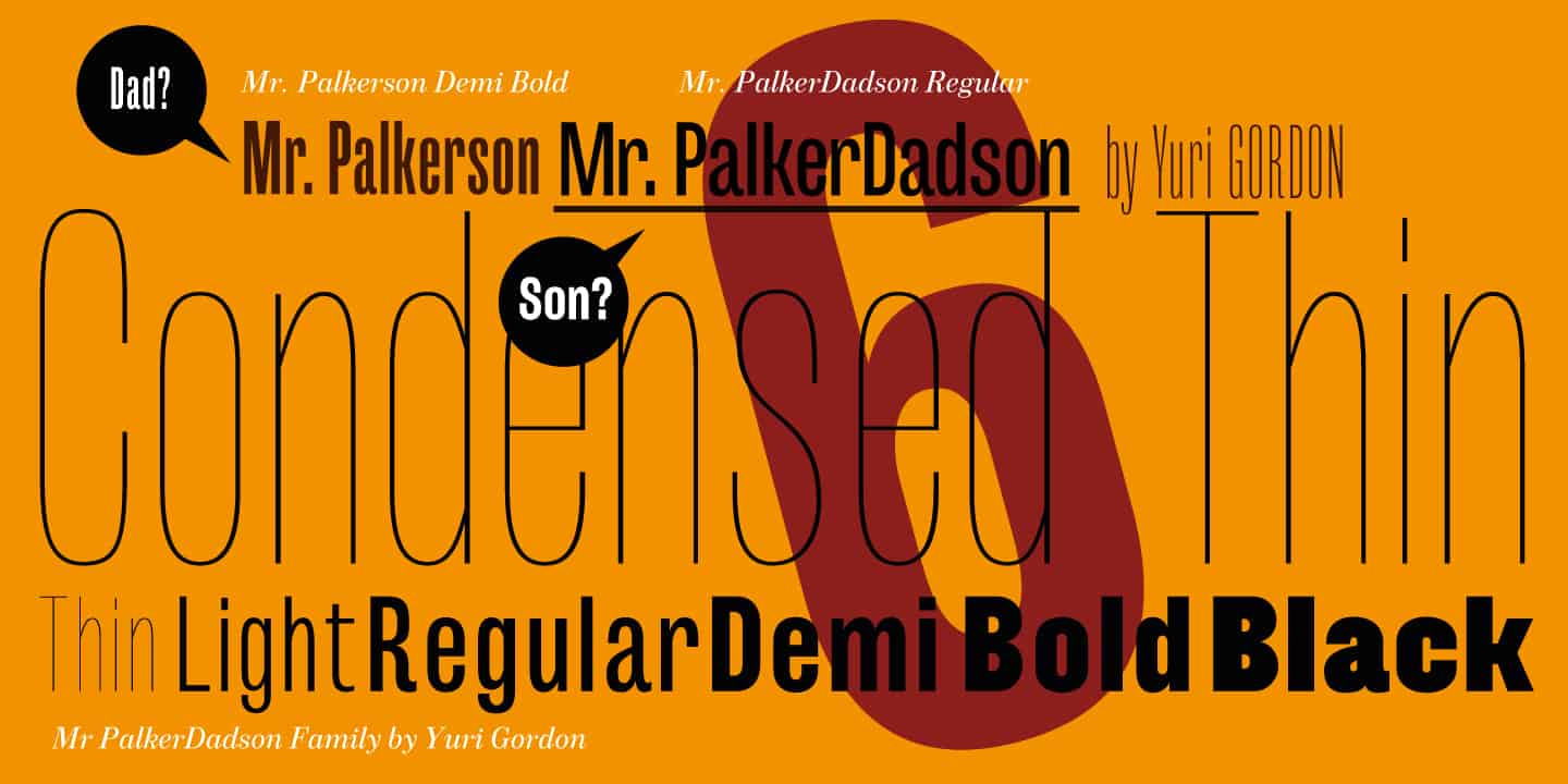 Download Mr Palker Dadson font (typeface)