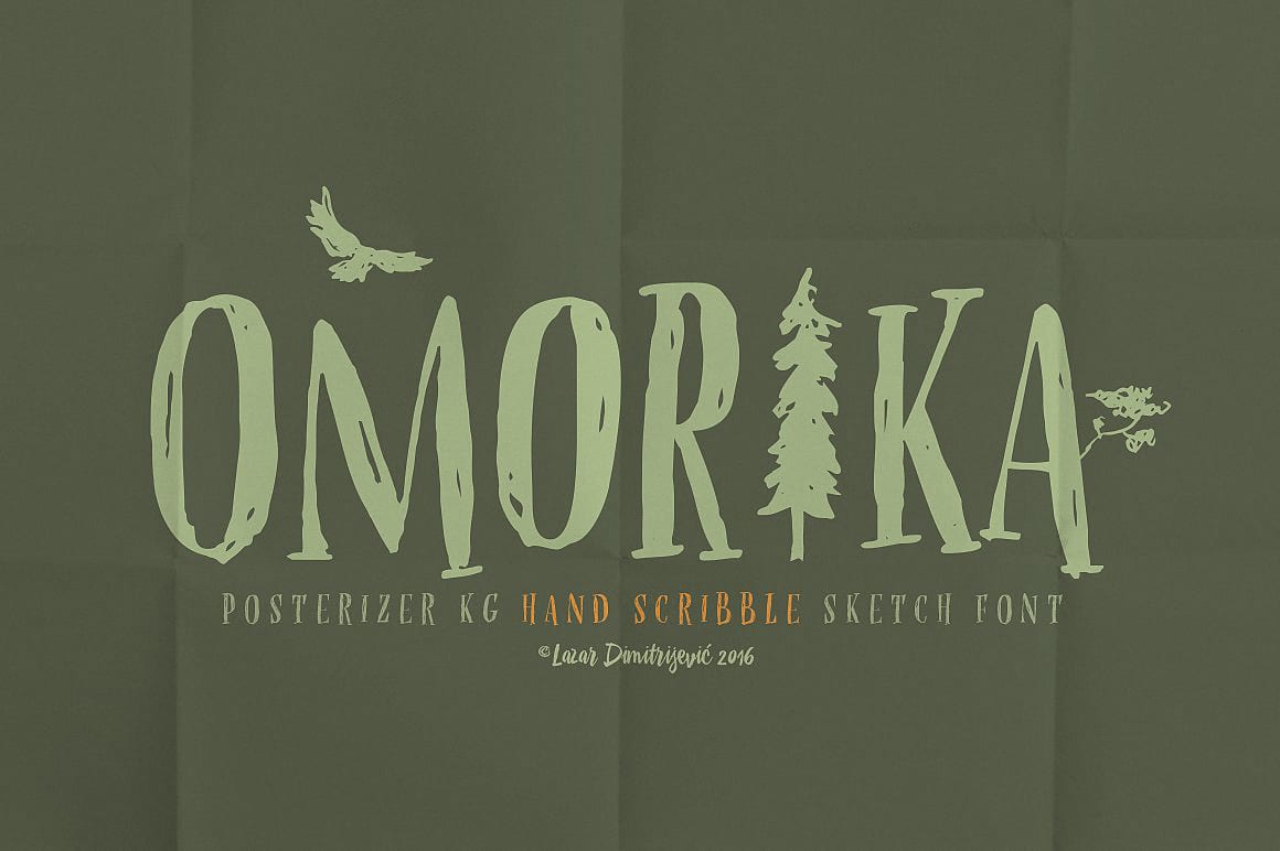 Download OMORIKA font (typeface)