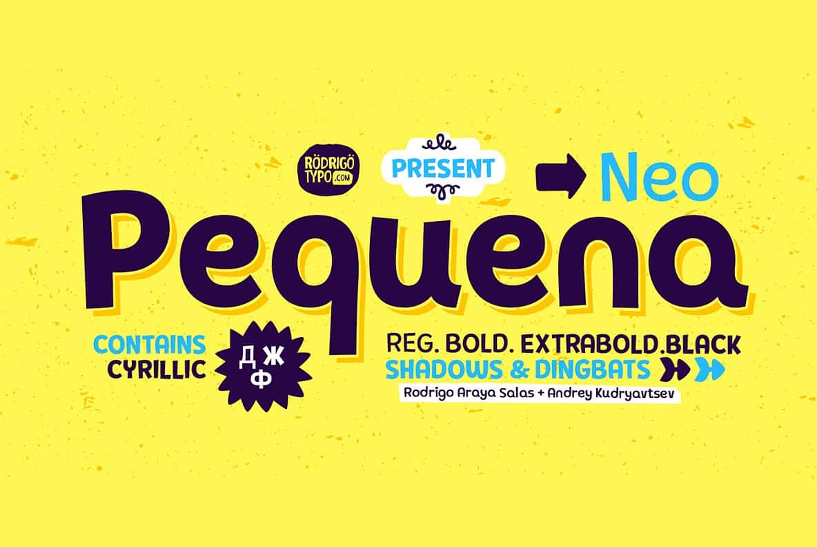 Download Pequena Neo font (typeface)