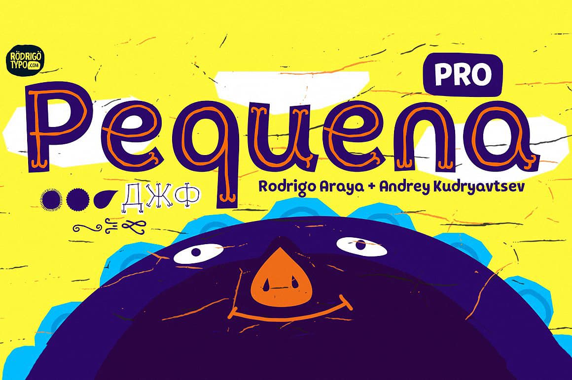 Download Pequena Pro (Cyrillic) font (typeface)