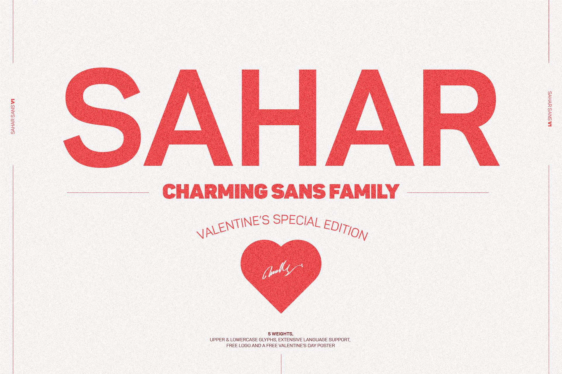 Download Sahar Sans Family (Early Bird Price) font (typeface)