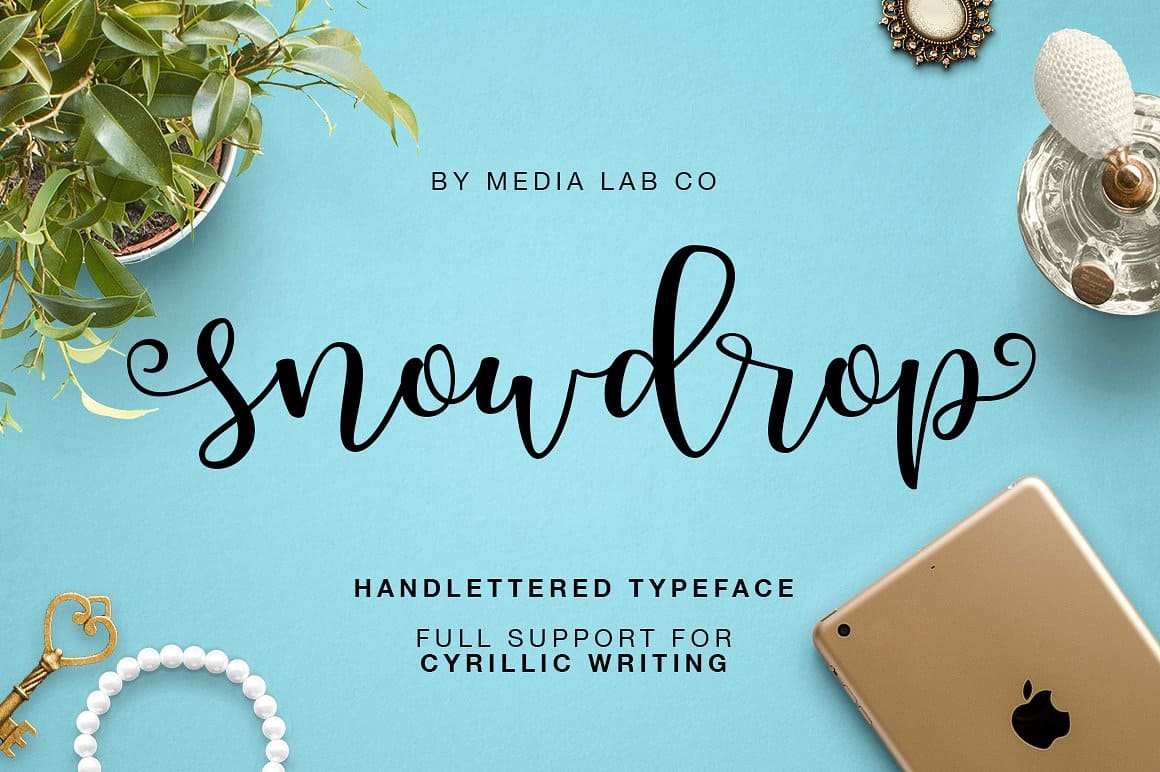 Download Snowdrop Script BIG UPDATE font (typeface)