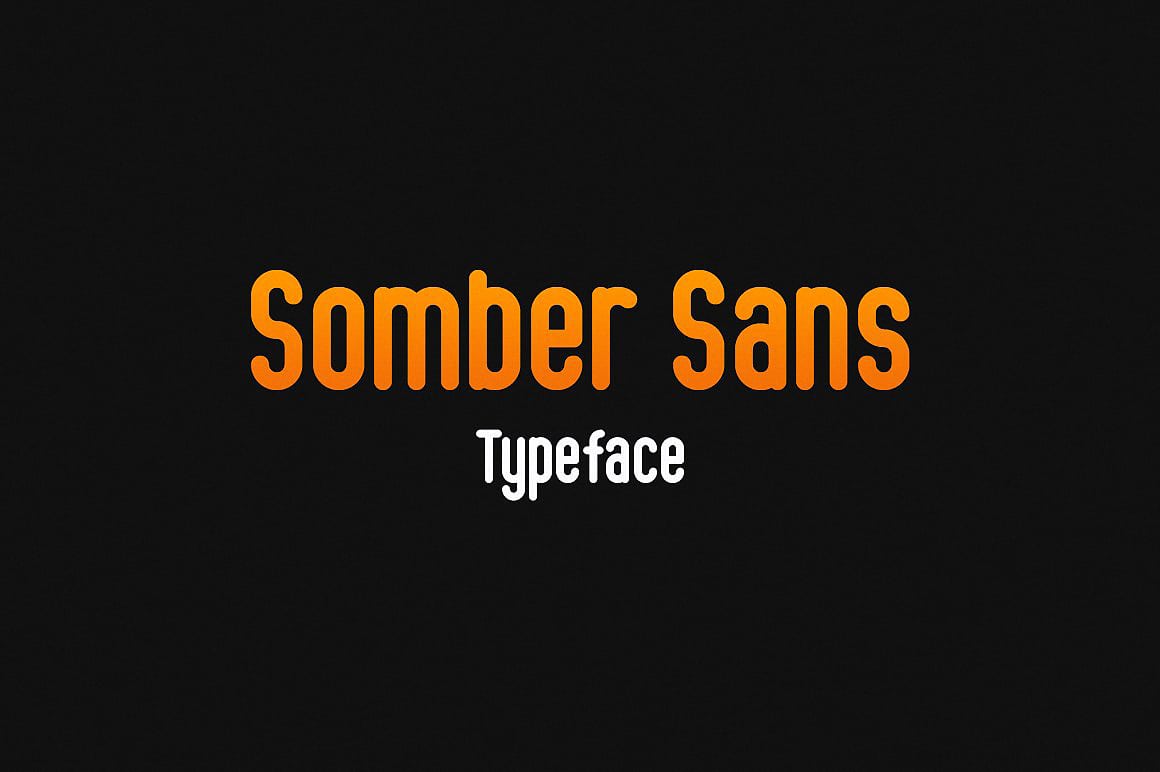 Download Somber Sans Typeface font (typeface)