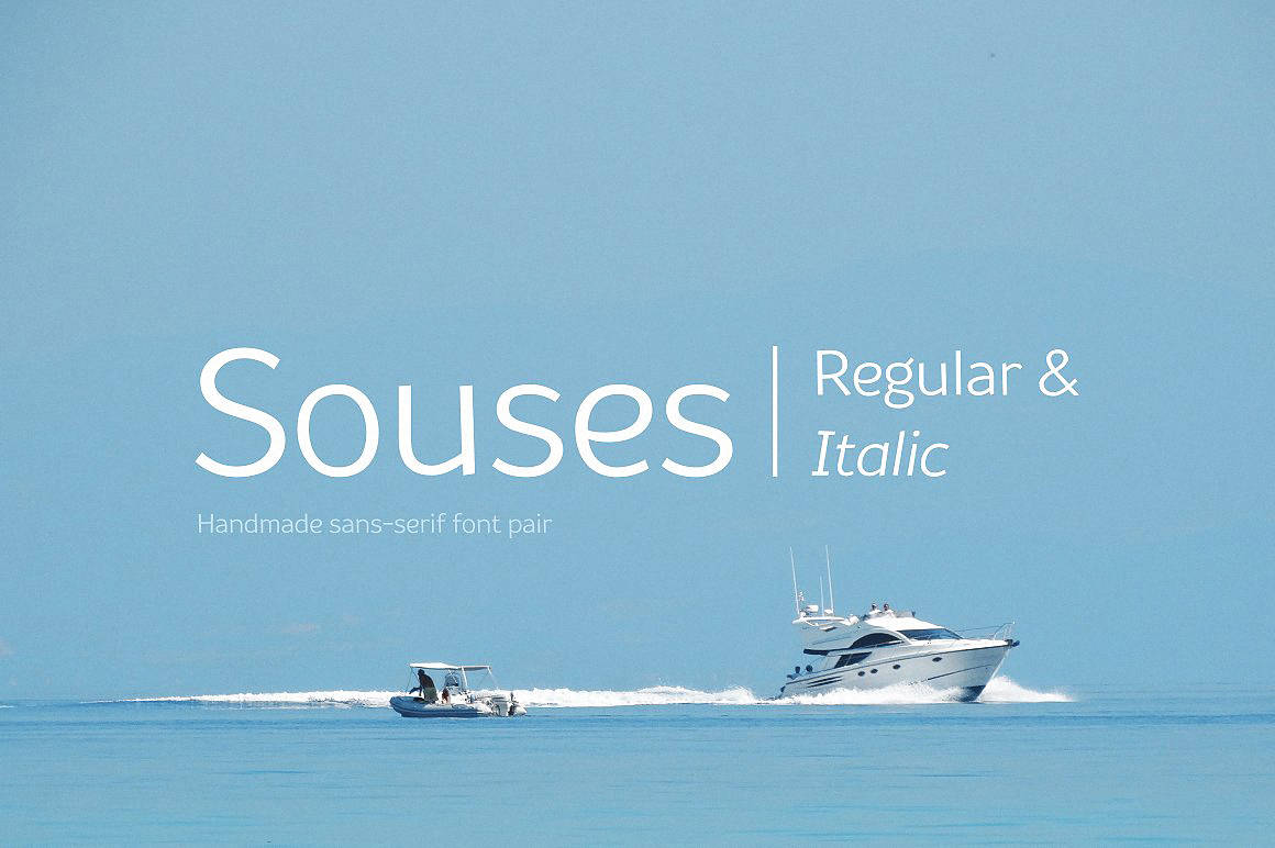 Download Souses (Regular & Italic) font (typeface)