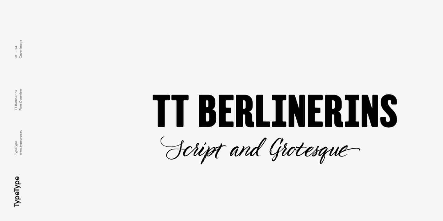 Download TT Berlinerins font (typeface)