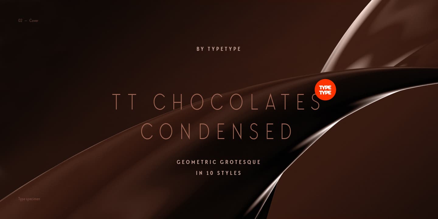 Download TT Chocolates Condensed font (typeface)