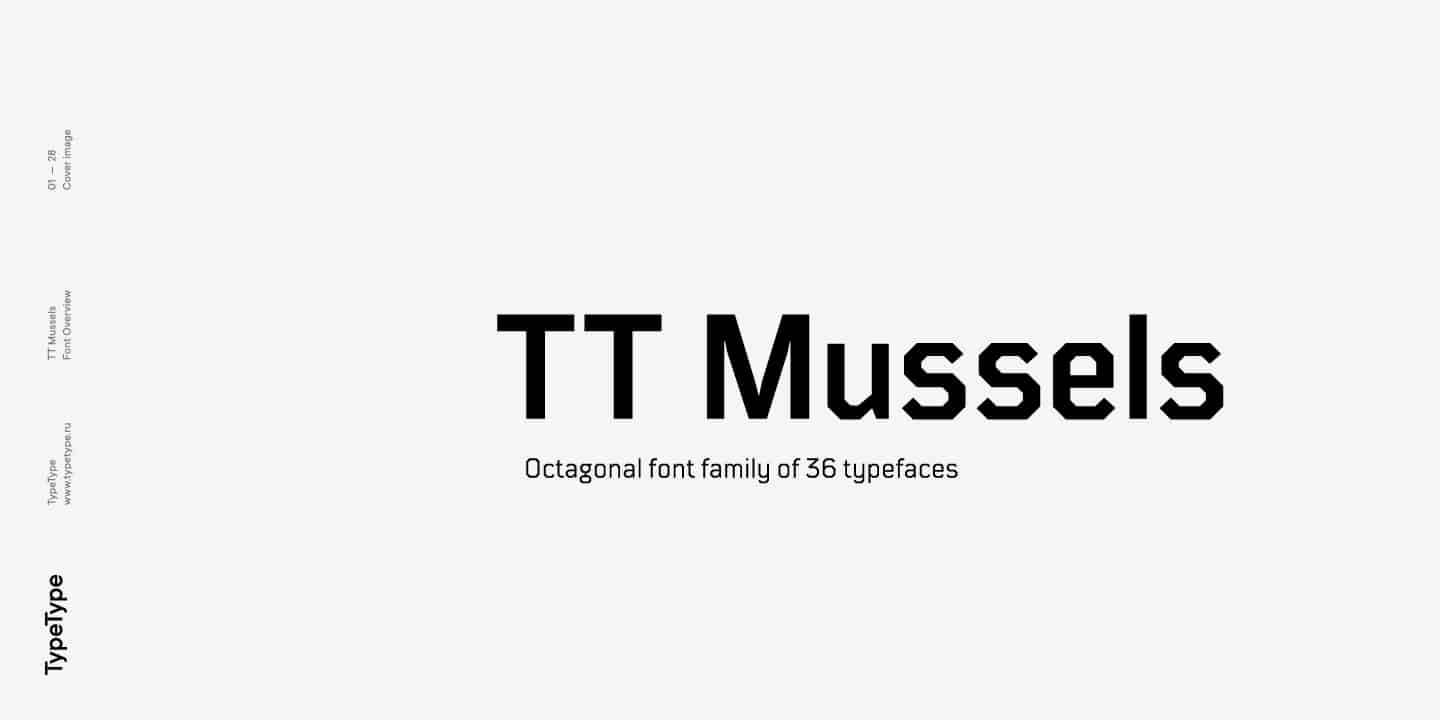 Download TT Mussels font (typeface)