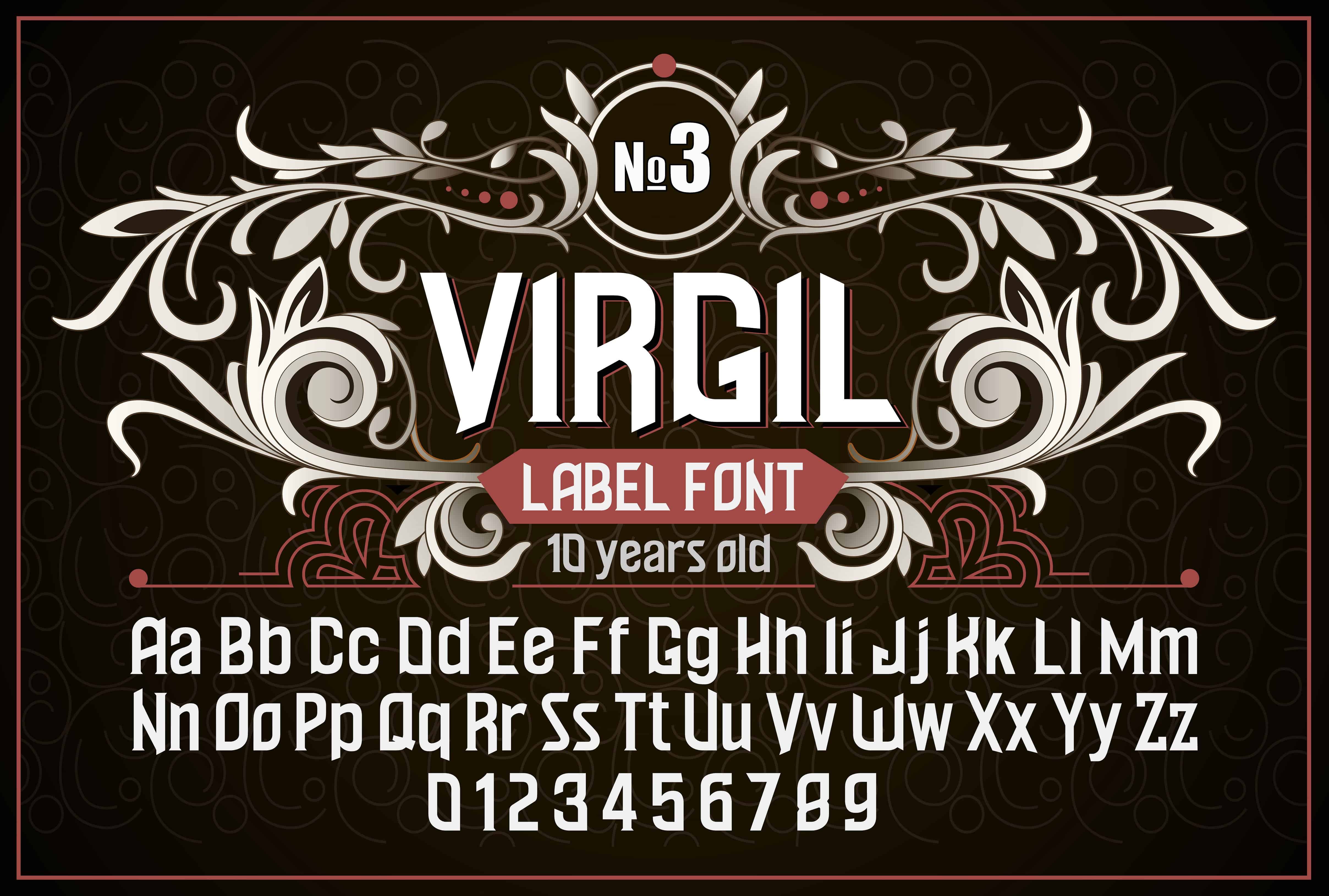 Download Vintage otf Virgil font (typeface)