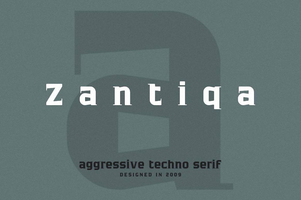 Download Zantiqa 4F font (typeface)