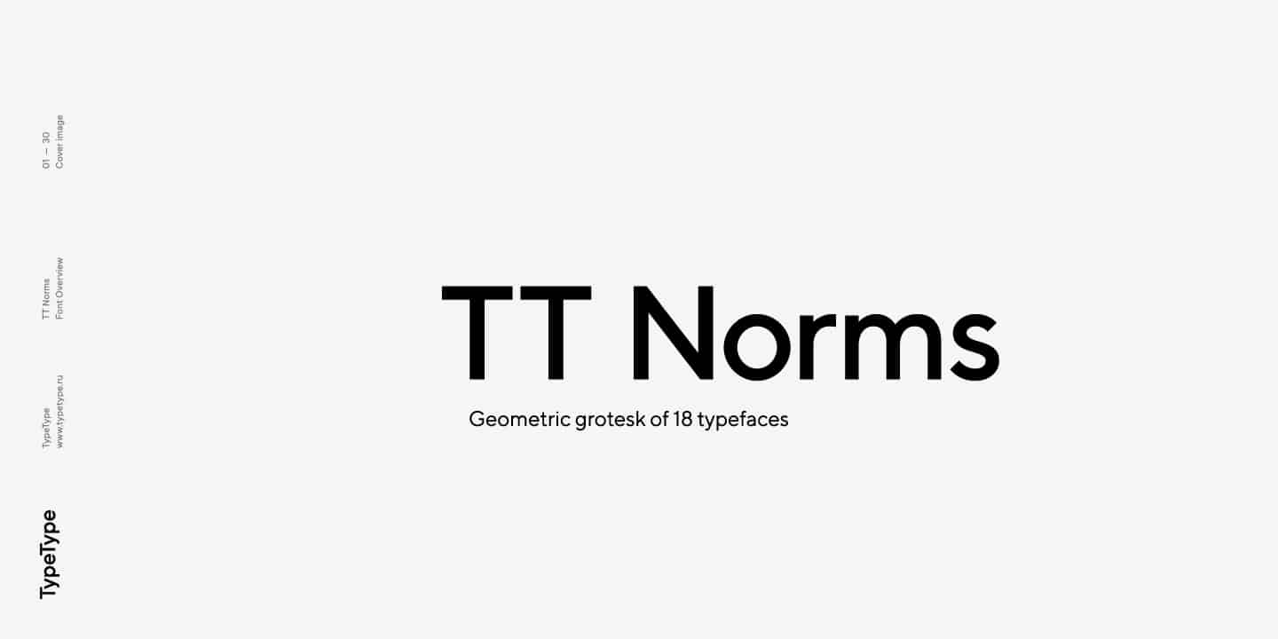 Download TT Norms font (typeface)