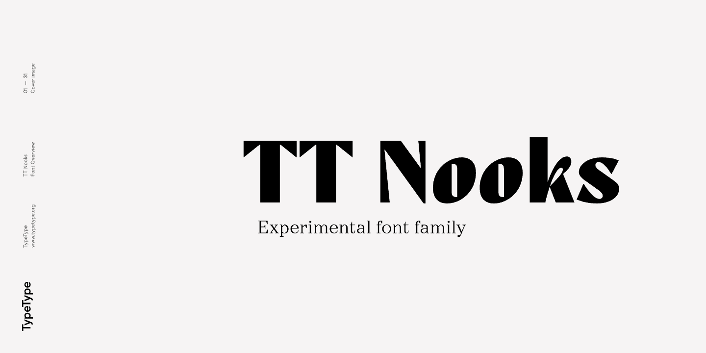 Download TT Nooks font (typeface)