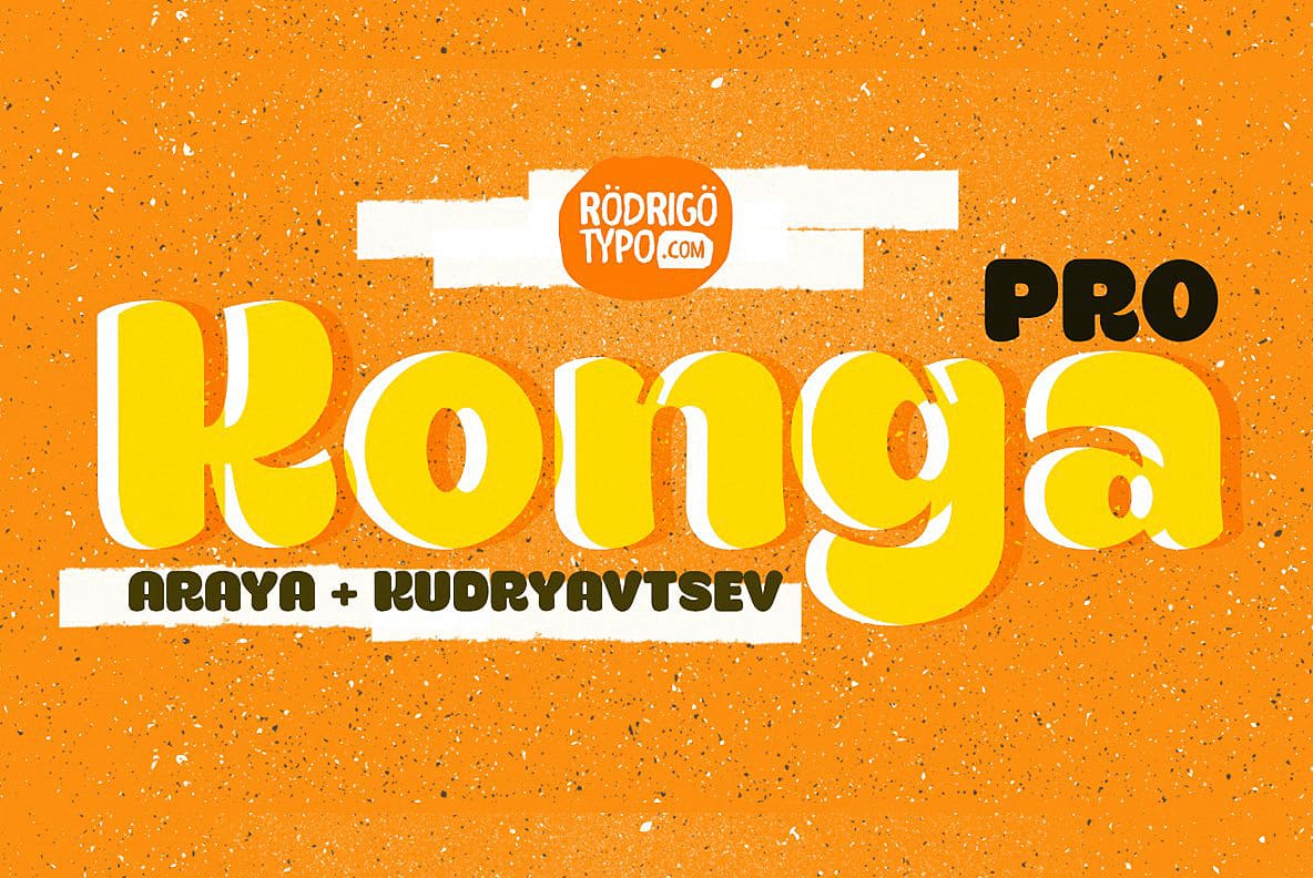 Download Konga Pro+Cyrillic font (typeface)
