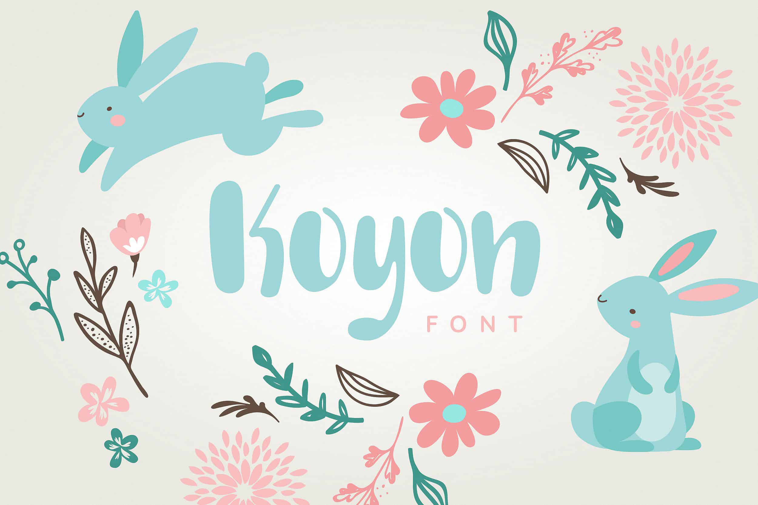 Download Koyon font (typeface)