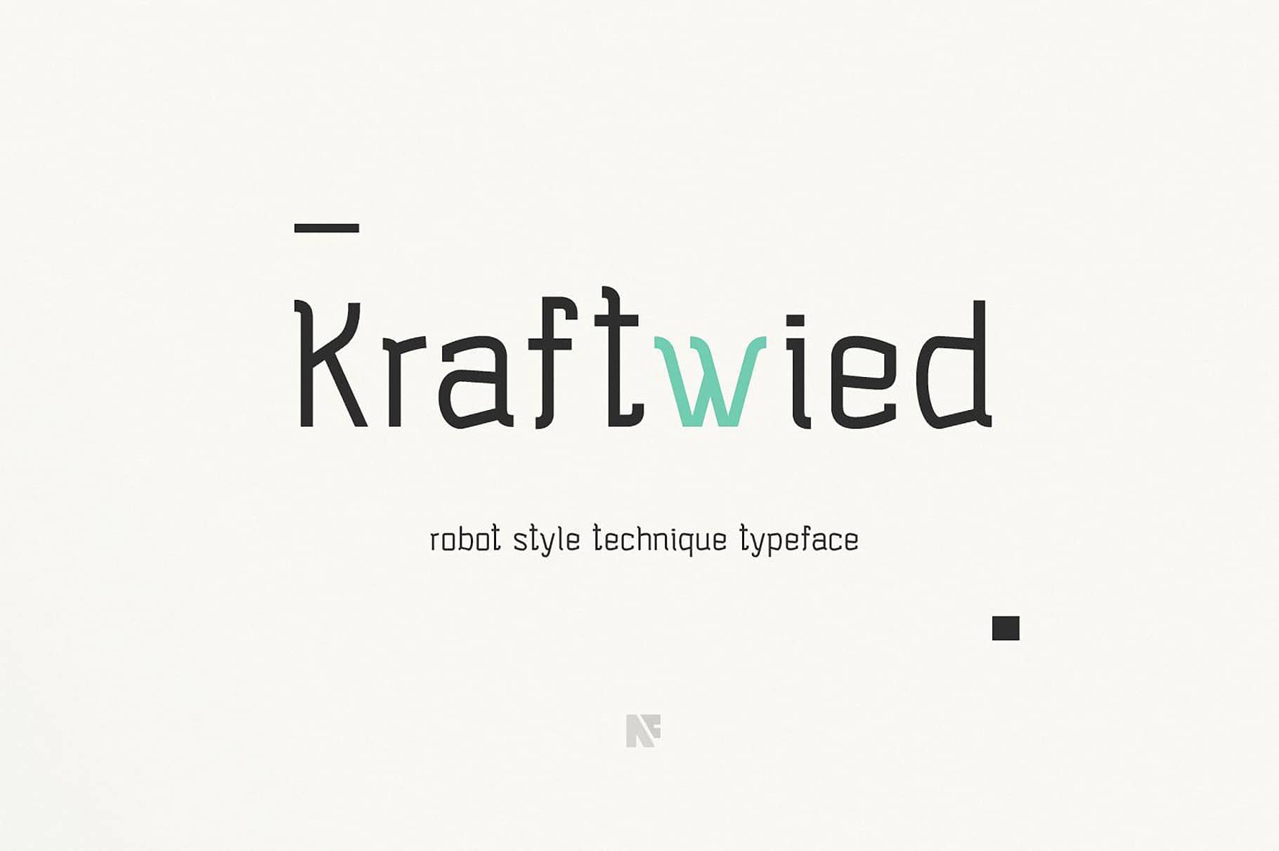 Download Kraftwied font (typeface)