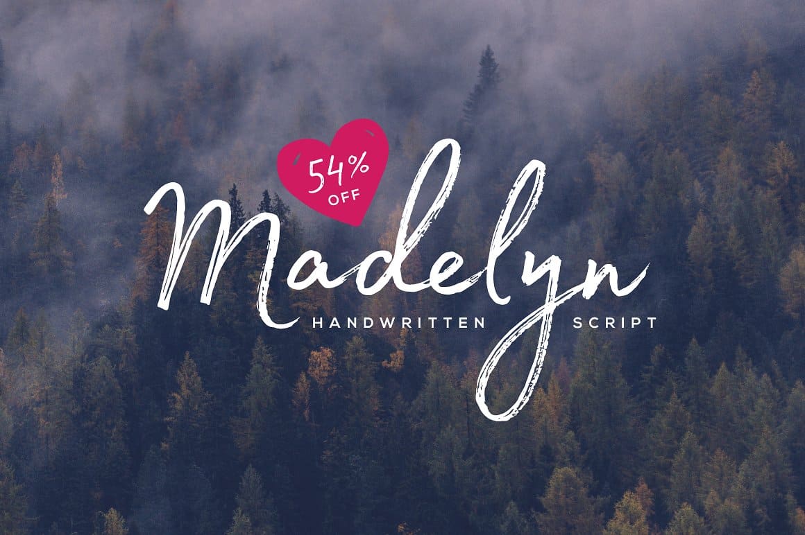 Download Madelyn Script font (typeface)