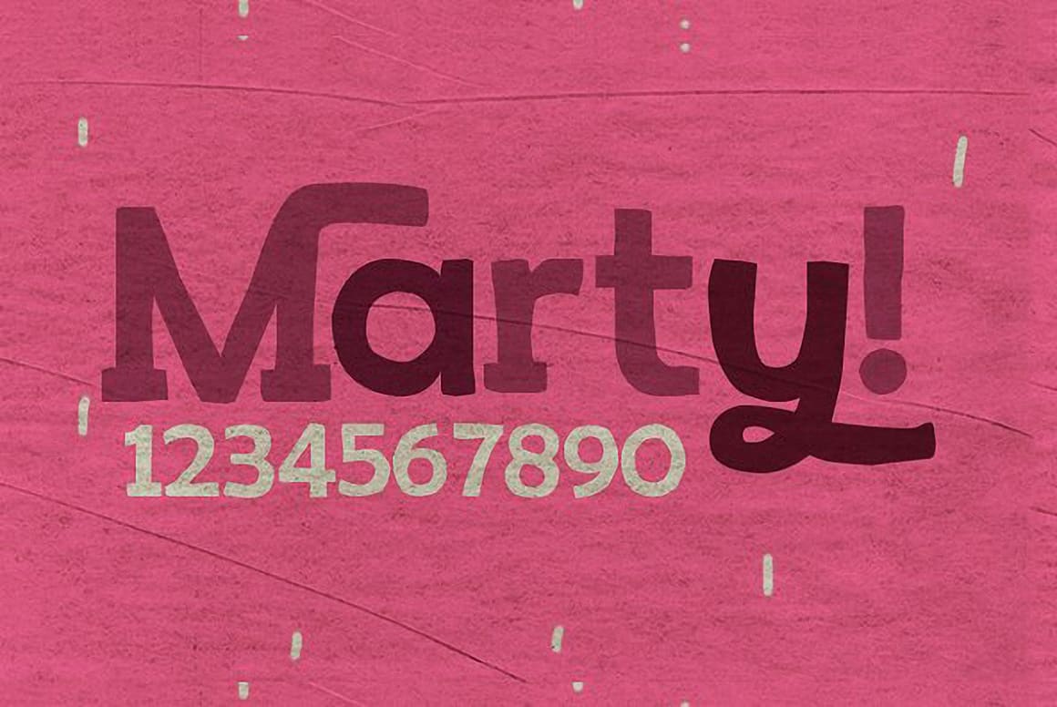 Download Marty font (typeface)