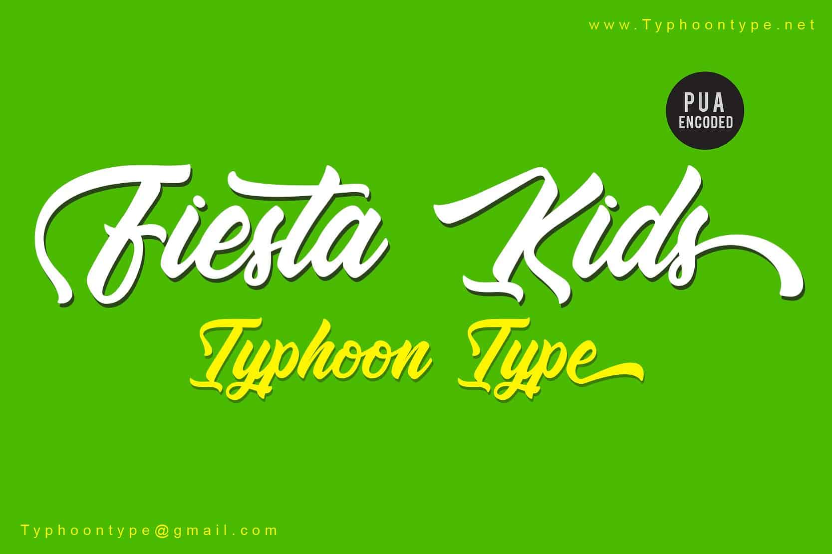 Download Fiesta Kids font (typeface)