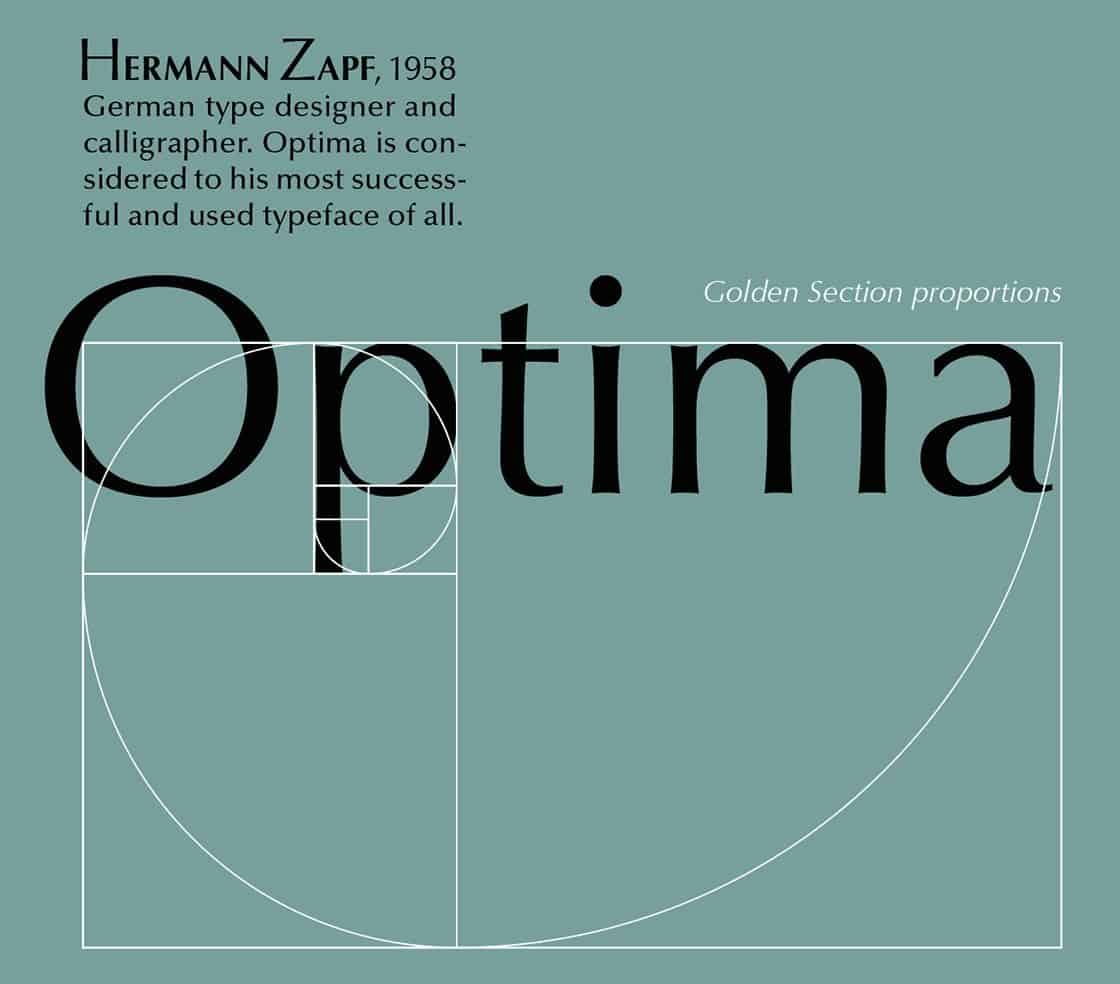 Download Optima     [1954 - Hermann Zapf] font (typeface)
