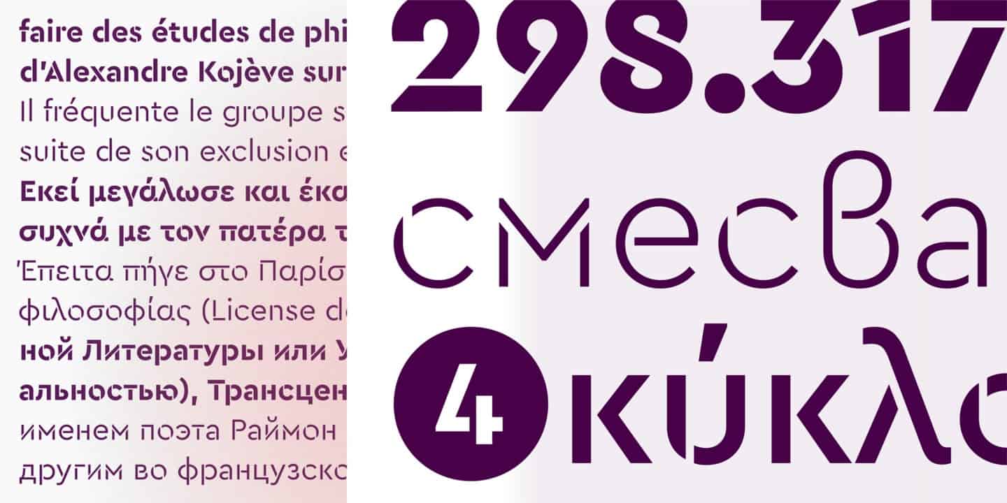 Download Cera Stencil PRO font (typeface)