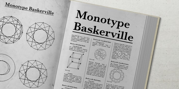 Download Baskerville 1754 - John Baskerville font (typeface)