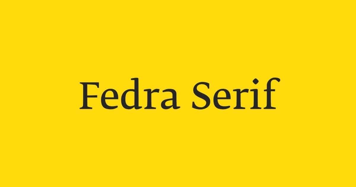 Download Fedra     [2002 - Peter Bil'ak] font (typeface)