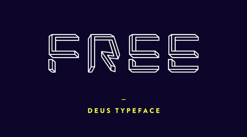 Download Deus font (typeface)