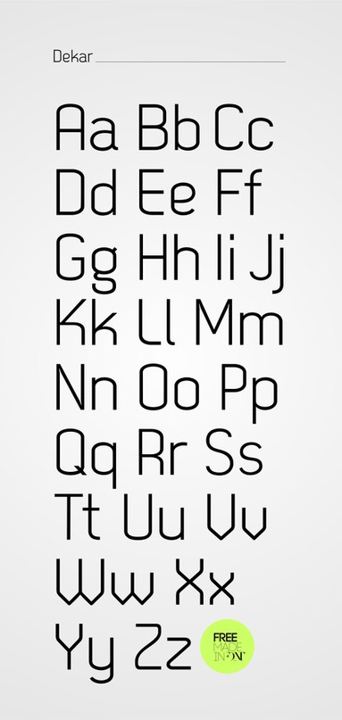 Download dekar font (typeface)