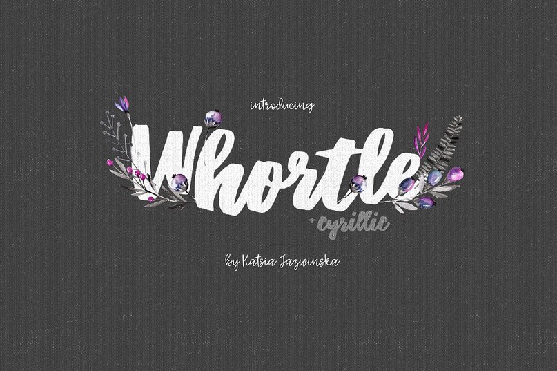 Download Whortle font (typeface)