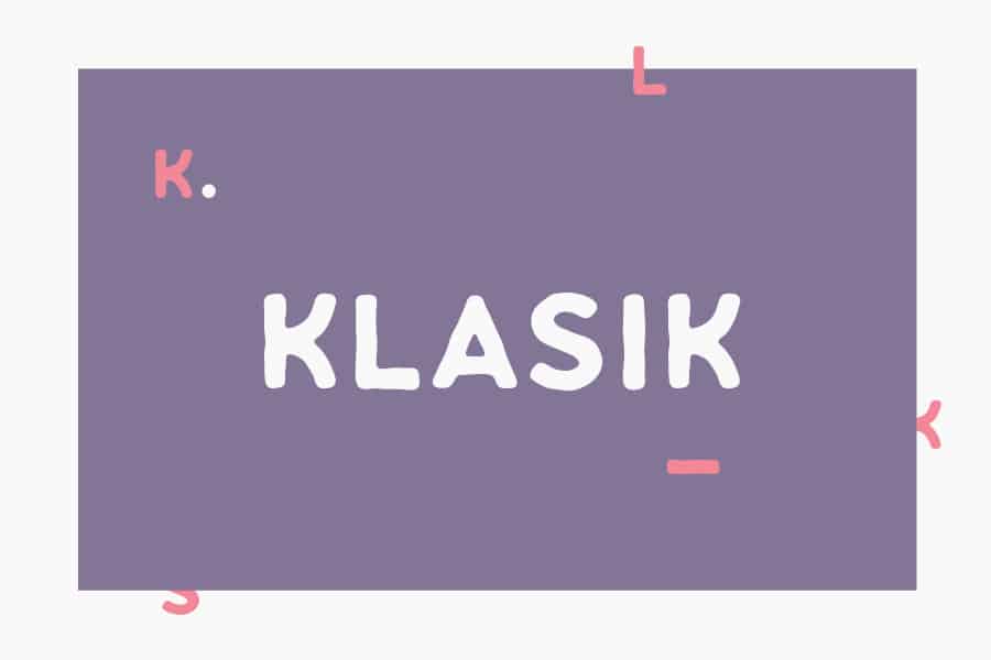 Download Klasik font (typeface)