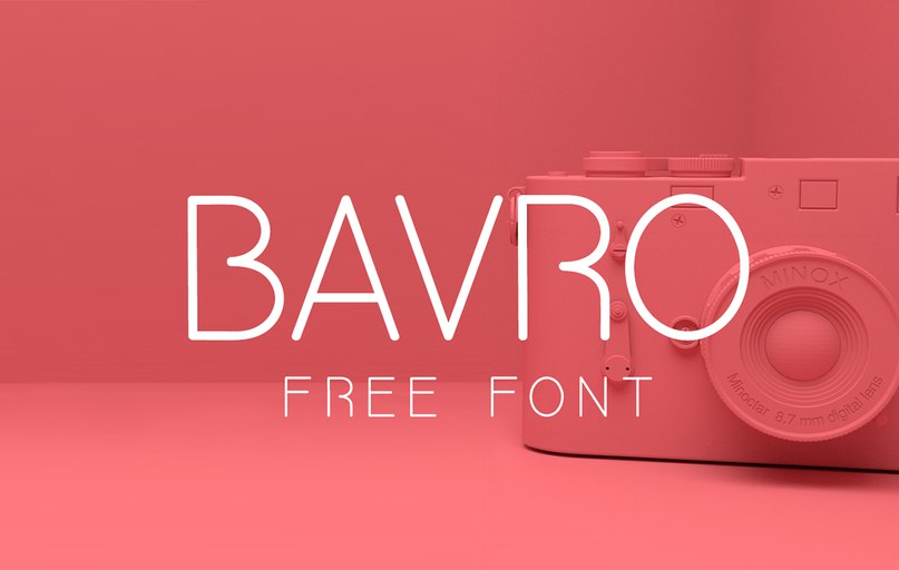 Download BAVRO font (typeface)