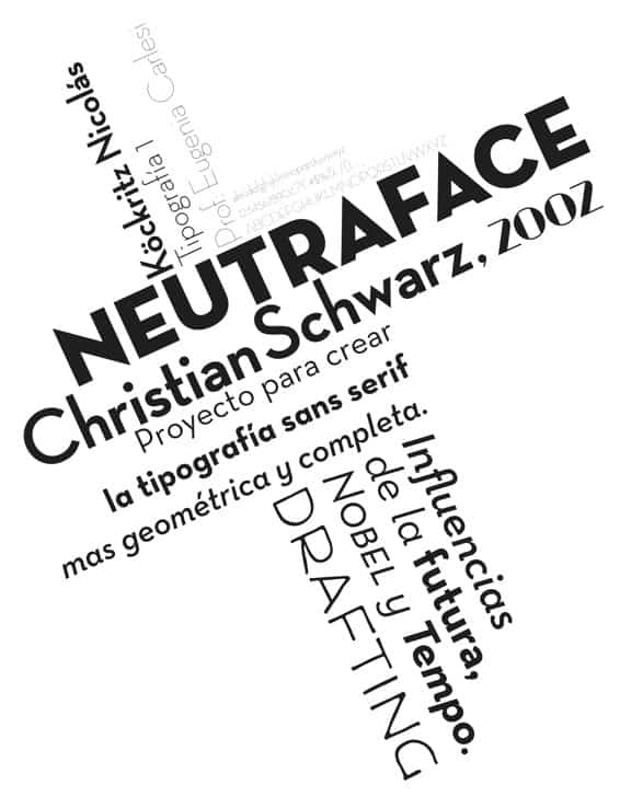 Download Neutraface     [2002 - Christian Schwartz] font (typeface)