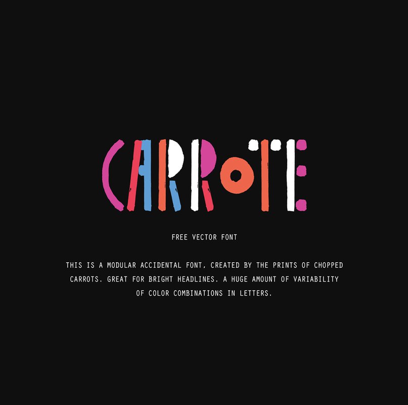 Download carrote font (typeface)