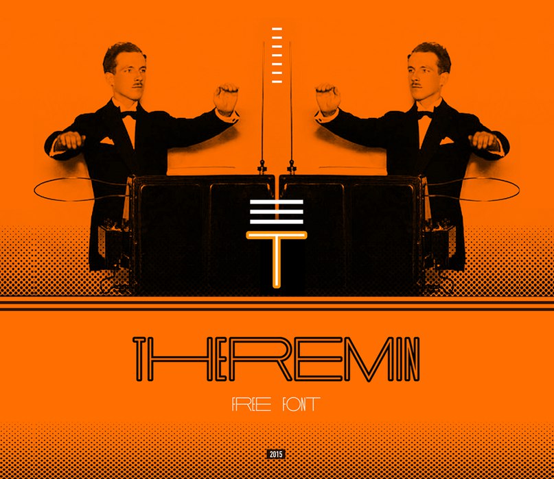 Download THEREMIN font (typeface)
