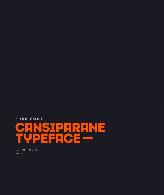 Download Cansiparane font (typeface)