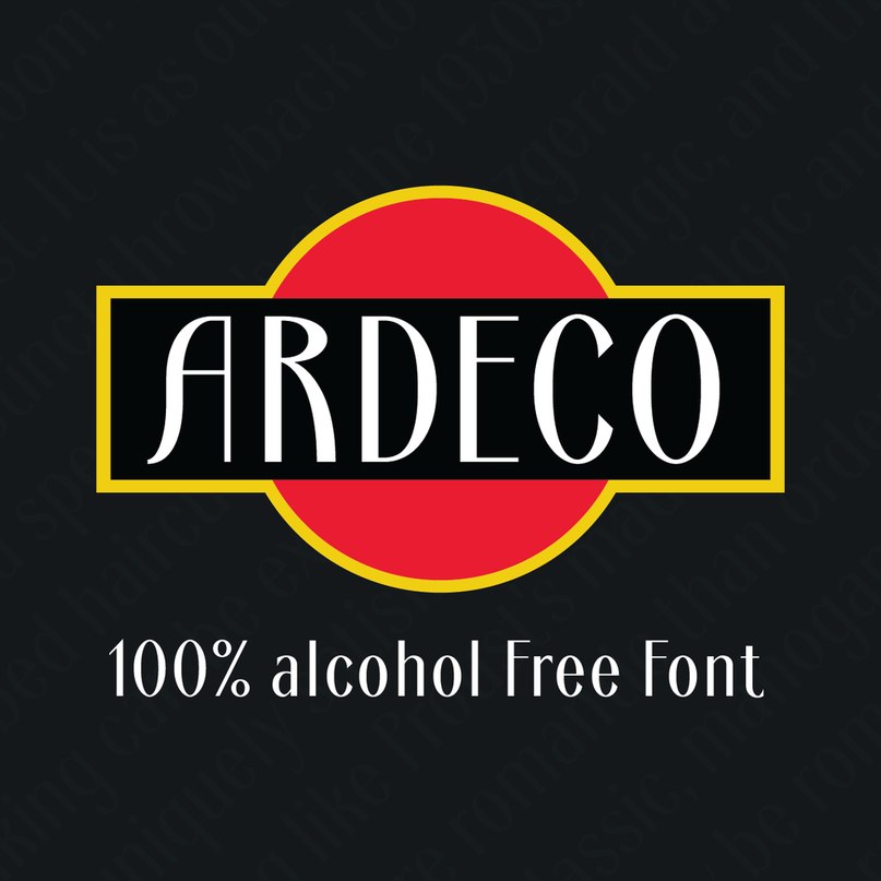 Download Ardeco font (typeface)
