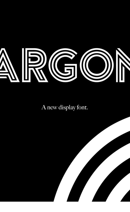 Download Argon font (typeface)
