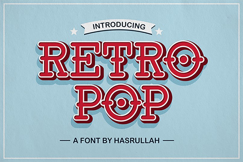 Download Retro Pop font (typeface)