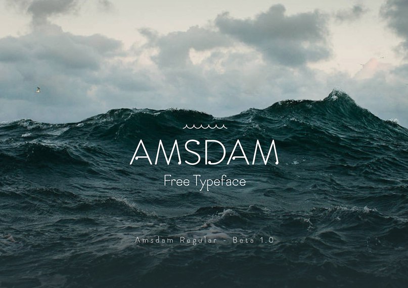 Download Amsdam Typeface font (typeface)