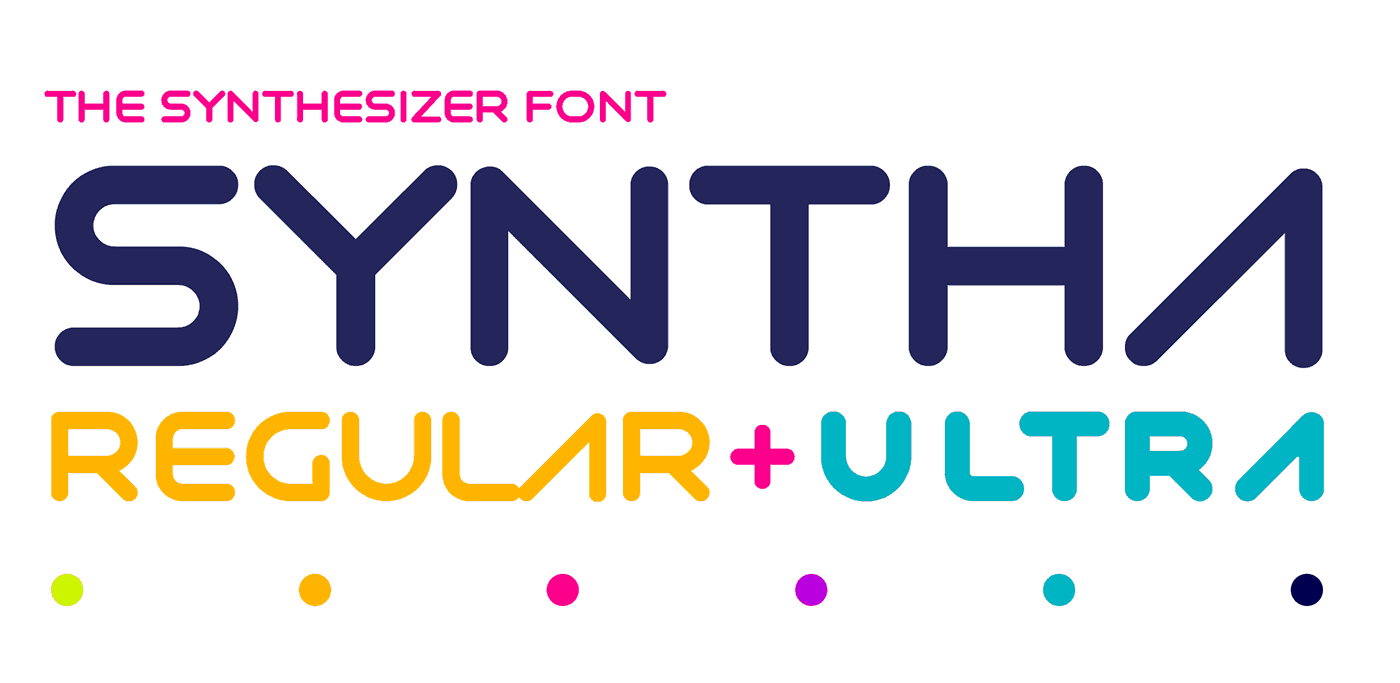 Download syntha font (typeface)