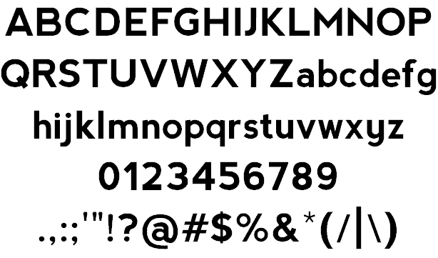Download Nevis font (typeface)