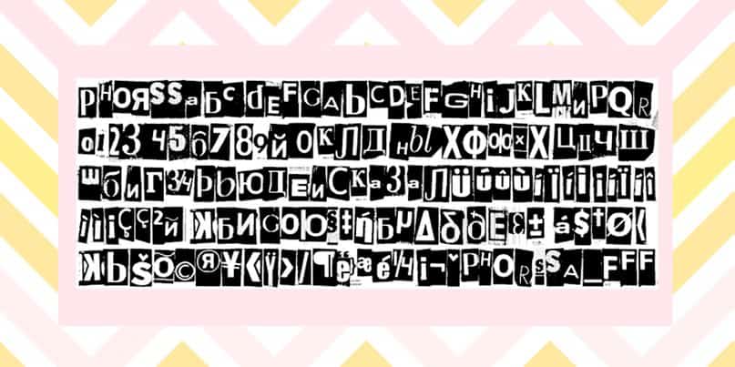 Download phorssa font (typeface)
