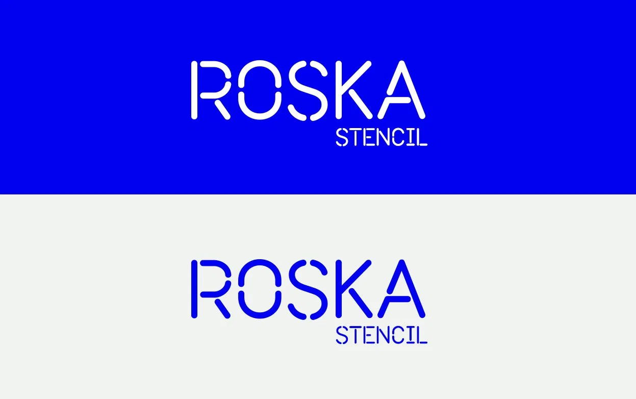 Download roska font (typeface)