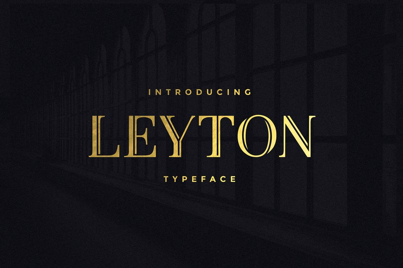 Download Leyton Bold font (typeface)