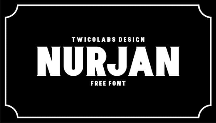 Download Nurjan font (typeface)