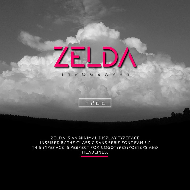 Download ZELDA font (typeface)