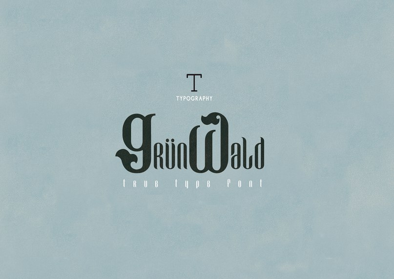 Download Grunwald font (typeface)