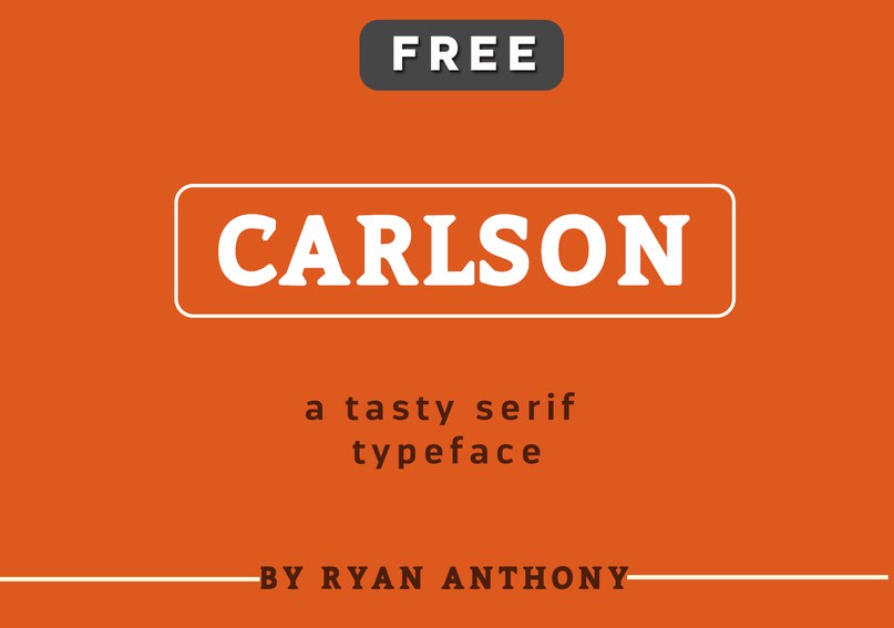 Download Carlson font (typeface)
