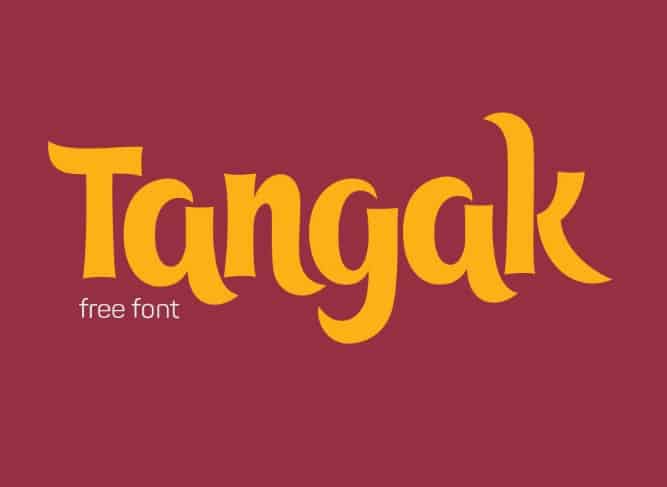 Download Tangak font (typeface)