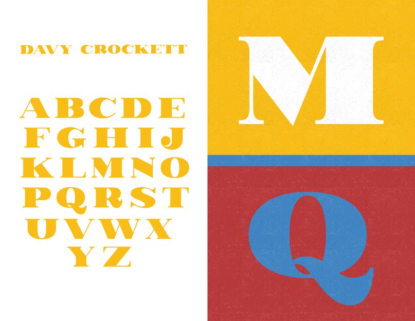 Download DavyCrockett-Regular font (typeface)
